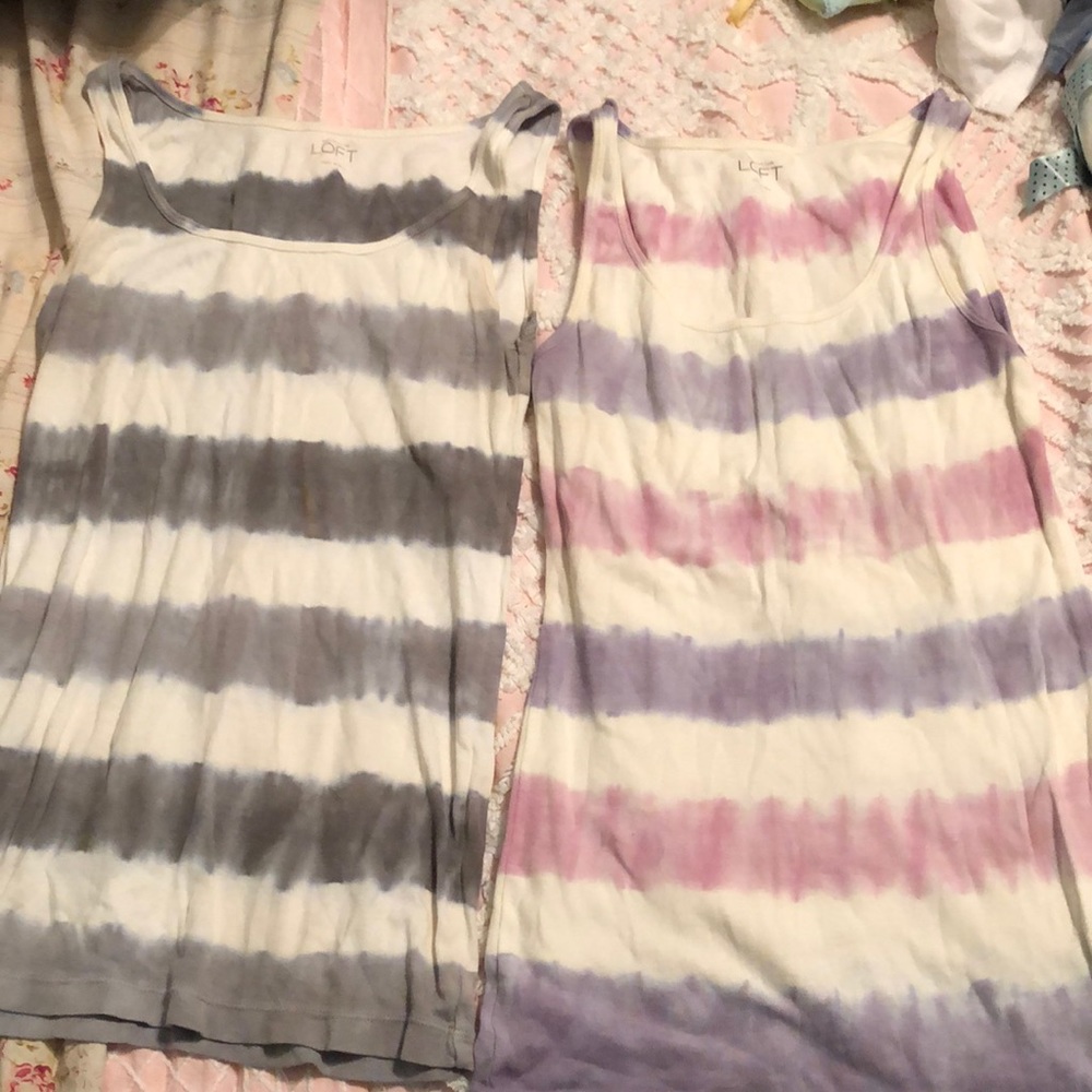 bundled LOFT tank tops